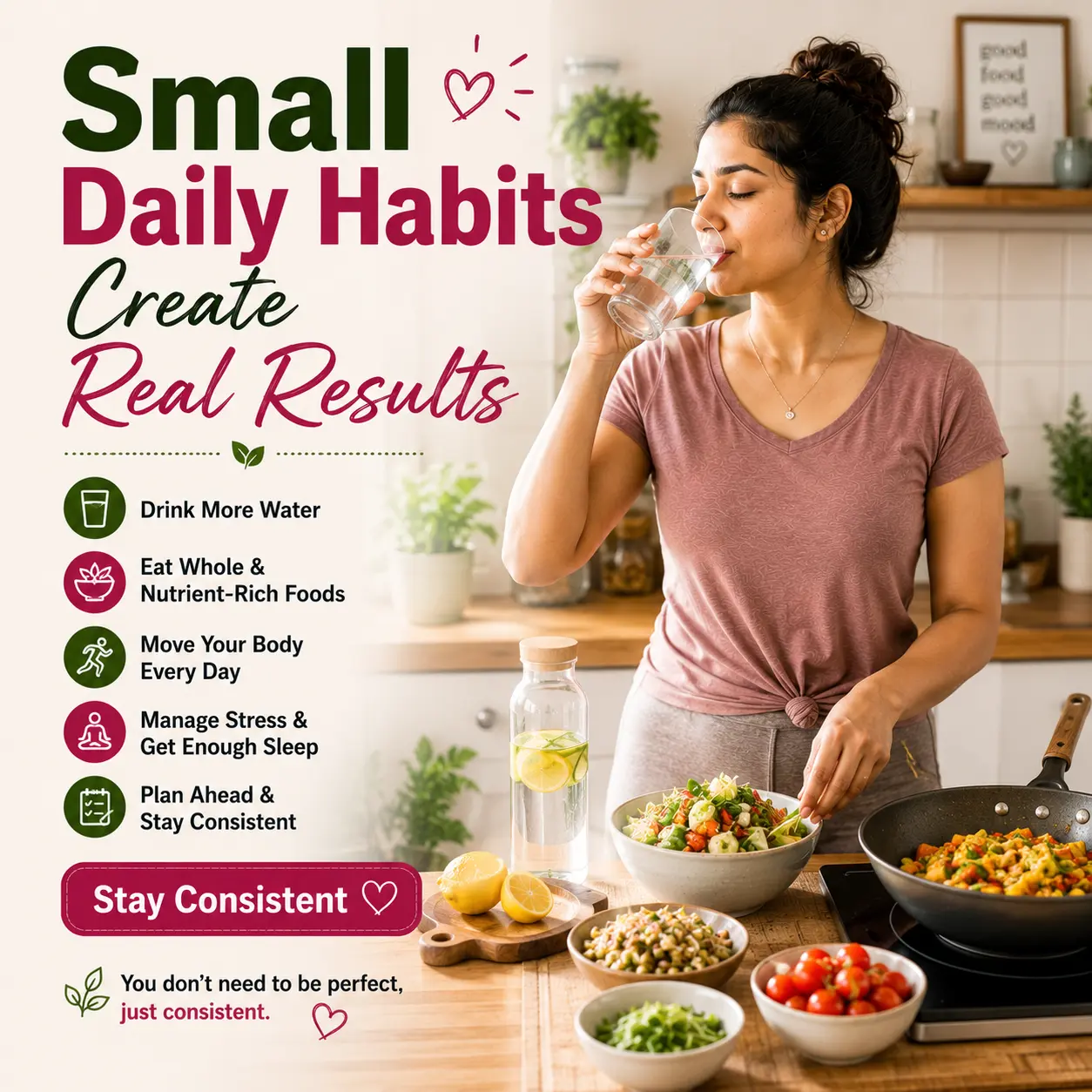 healthy habits for sustainable weight loss