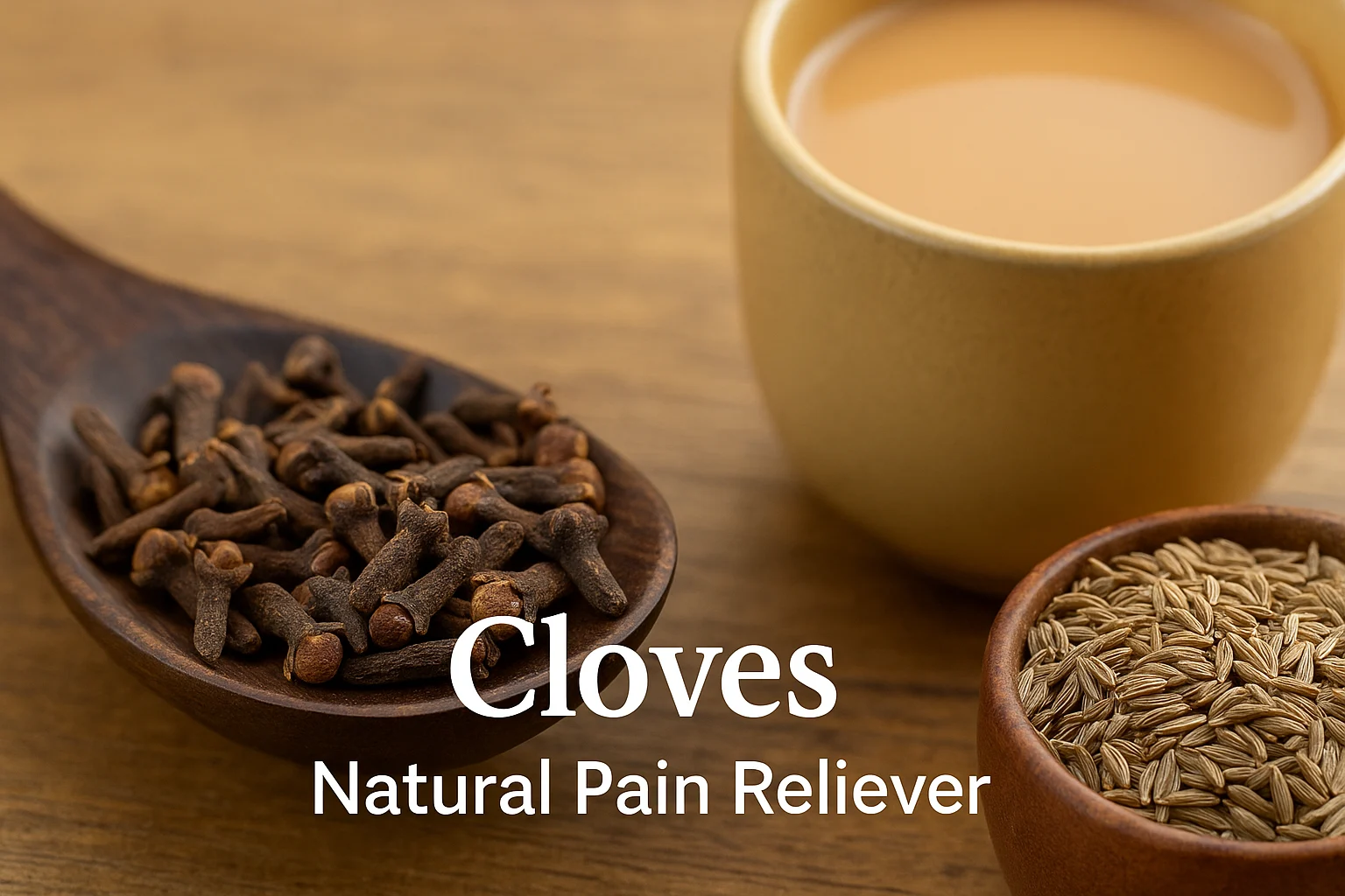 Cloves in Ayurveda for toothache and respiratory health.