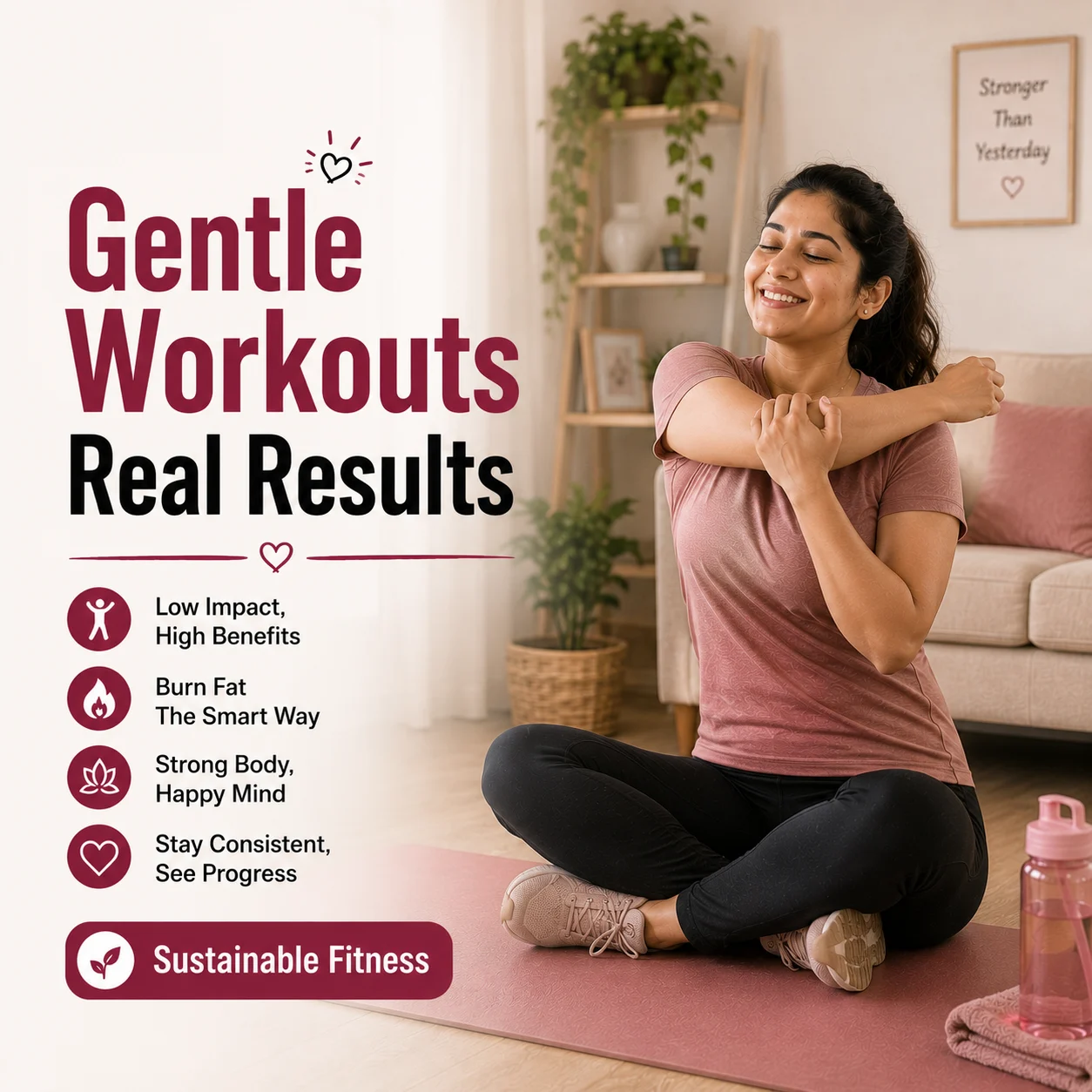 benefits of low impact workouts for beginners