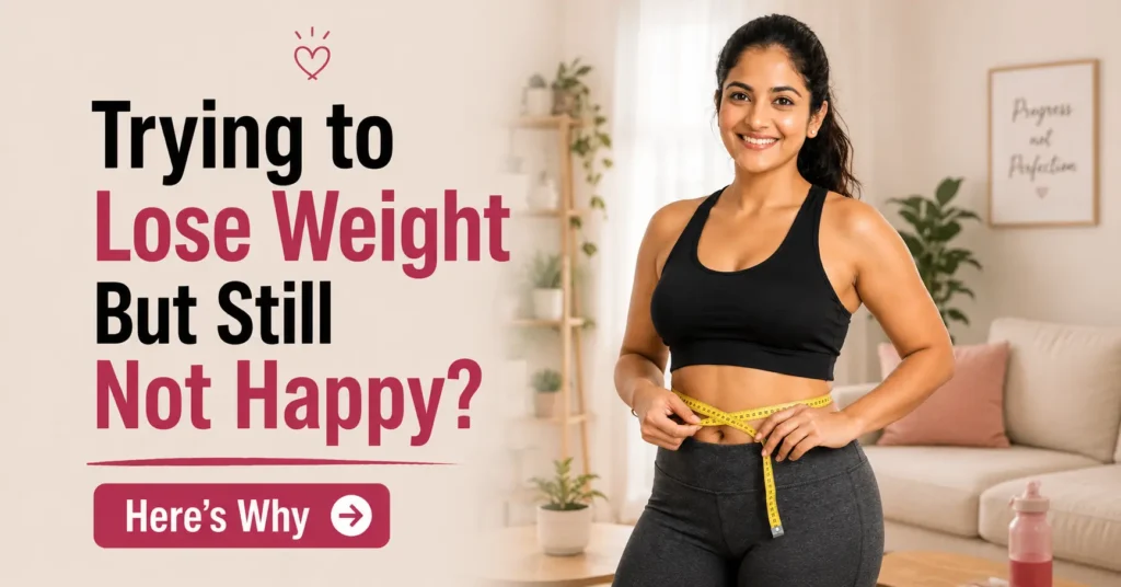 woman learning the difference between fat loss and weight loss