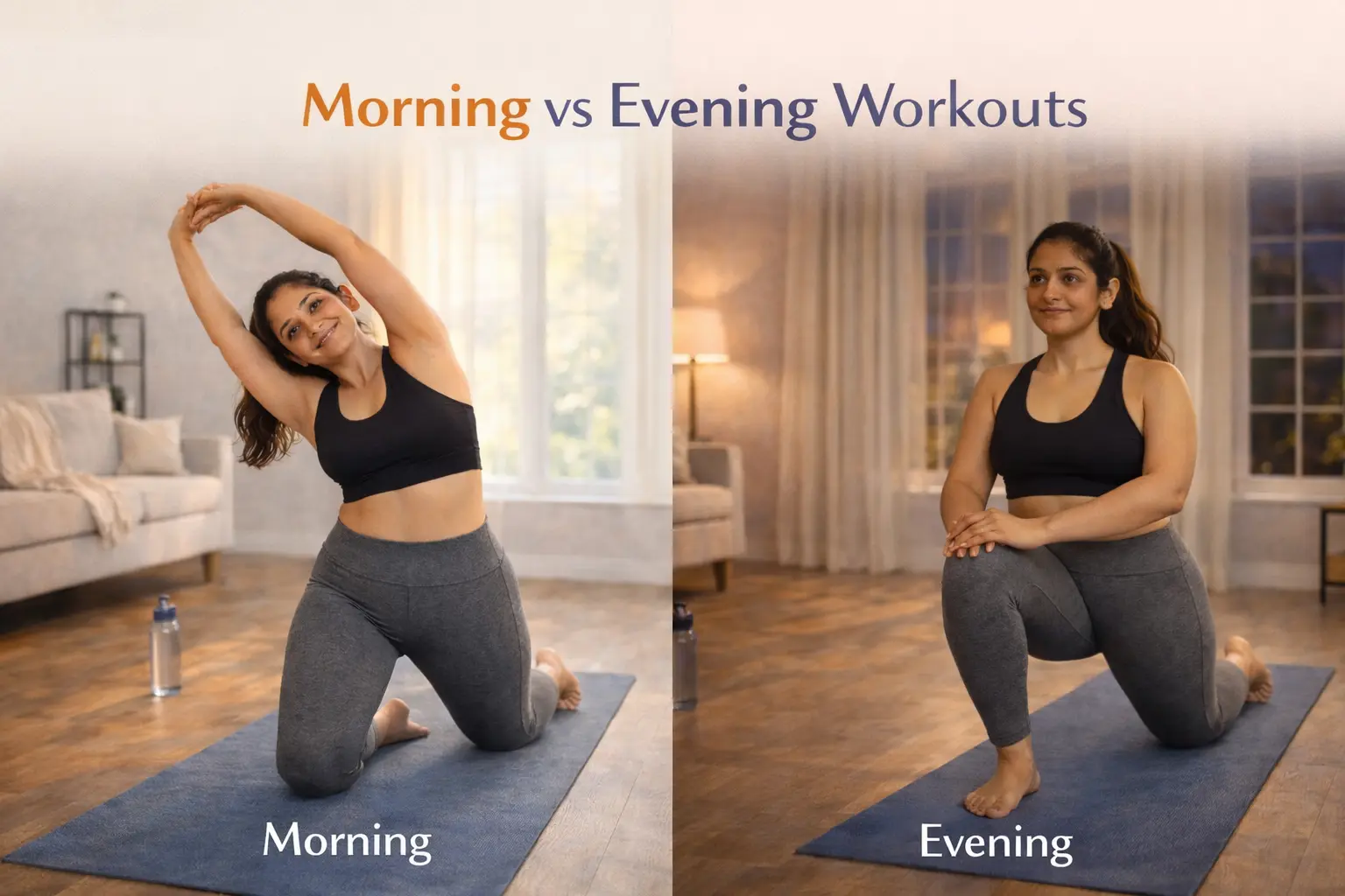 Comparison of morning and evening workouts for weight loss