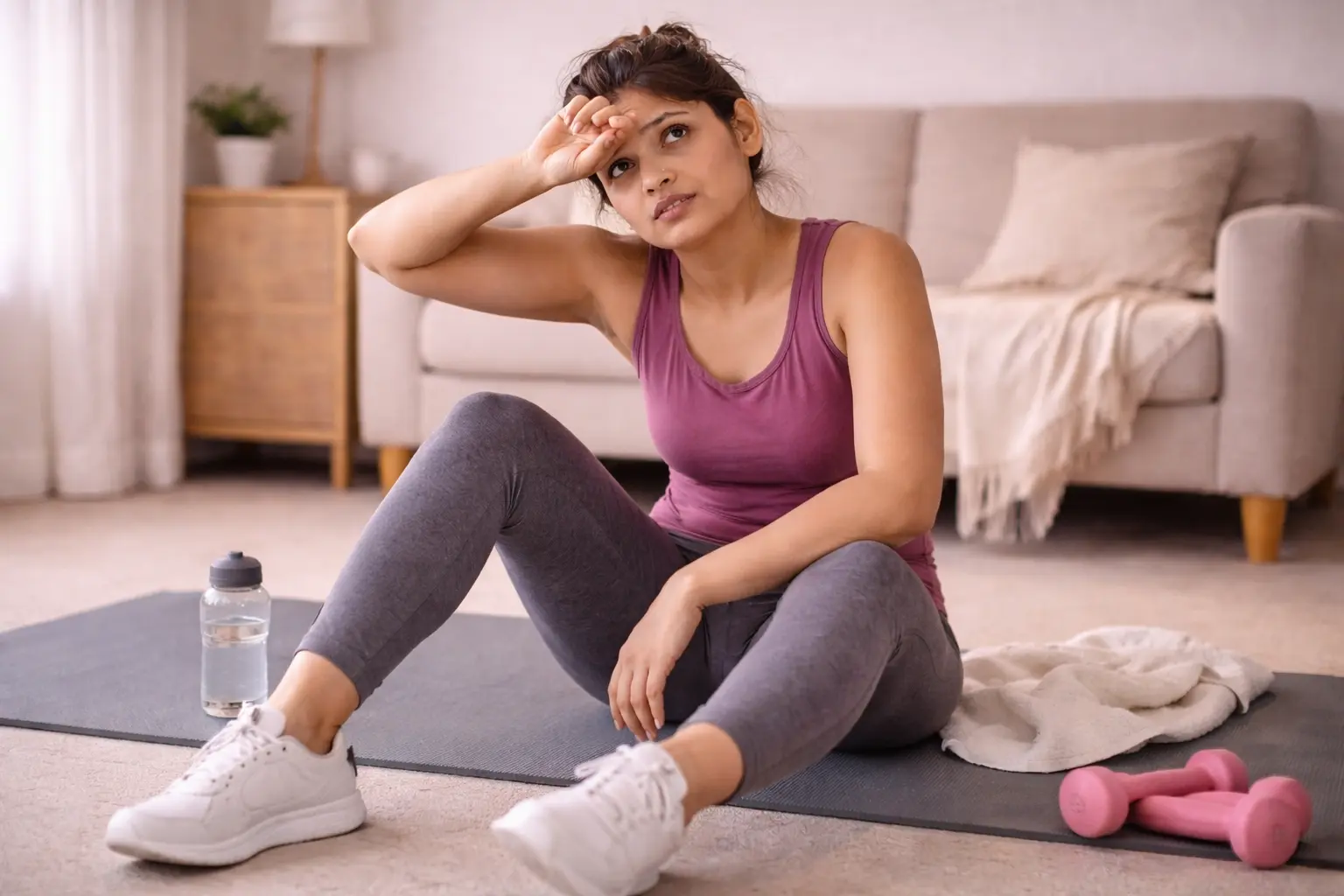 Overtraining causing weight loss plateau and fatigue