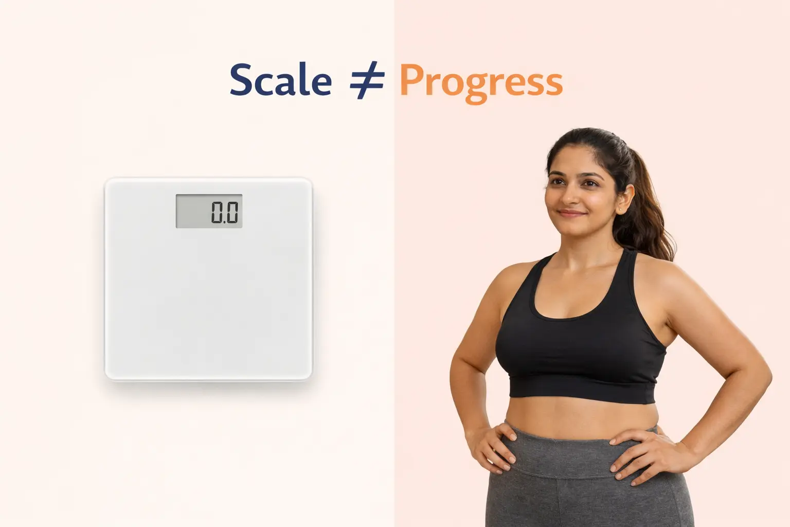 Scale weight not reflecting real home workout progress