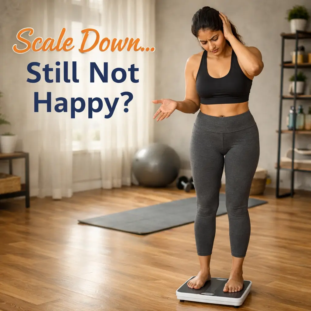 Woman confused by scale weight despite exercising regularly