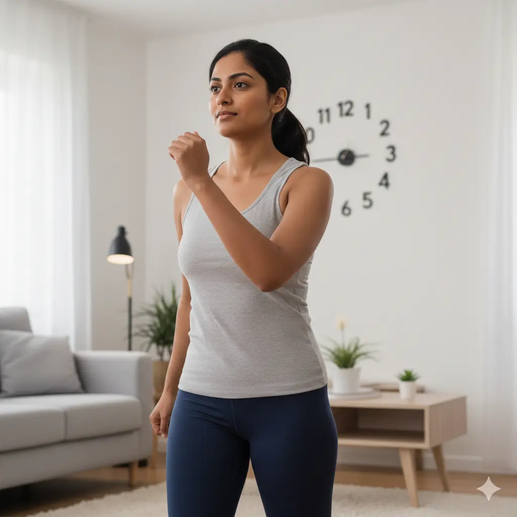 Simple warm-up exercises at home for beginners