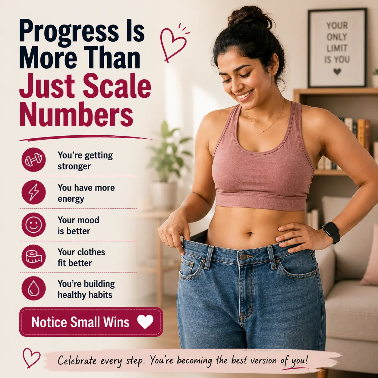 non scale progress during weight loss journey